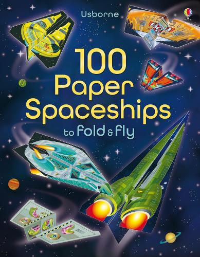 Бумажная книга «100 Paper Spaceships to fold and fly», автор Джером Мартин - фото №1