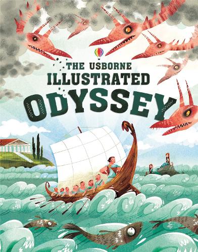 Бумажная книга «Usborne Illustrated Odyssey», автор Анна Милборн - фото №1