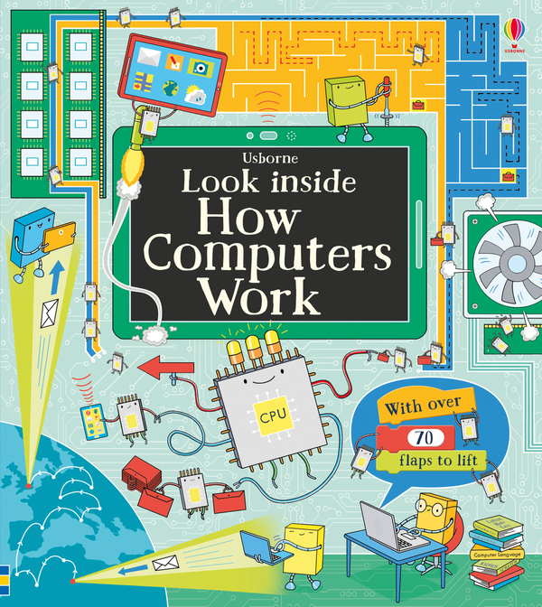Бумажная книга «Look Inside How Computers Work», автор Алекс Фрит - фото №1