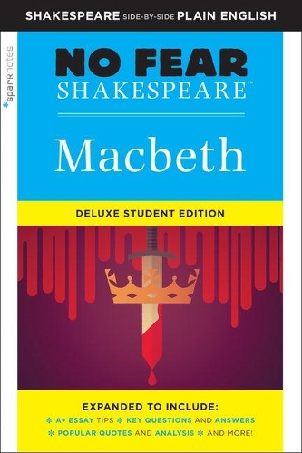 Паперова книга «Macbeth: No Fear Shakespeare Deluxe Student Edition», автор SparkNotes - фото №1