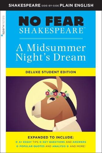 Бумажная книга «Midsummer Night's Dream: No Fear Shakespeare Deluxe Student Edition», автор SparkNotes - фото №1