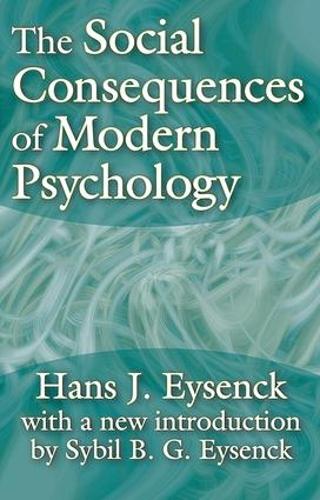 Паперова книга «The Social Consequences of Modern Psychology», автор Ганс Юрген Айзенк - фото №1