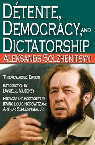Бумажная книга «Detente, Democracy and Dictatorship», автор Александр Солженицын - фото №1