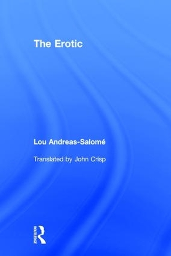 Паперова книга «The Erotic», автор Лу Андреас-Саломе - фото №1