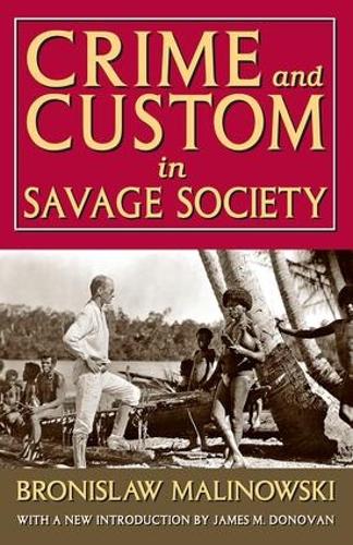 Бумажная книга «Crime and Custom in Savage Society», авторов Бронислав Малиновски, Рассел Смит - фото №1