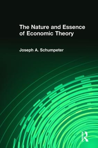 Бумажная книга «The Nature and Essence of Economic Theory», автор Йозеф А. Шумпетер - фото №1