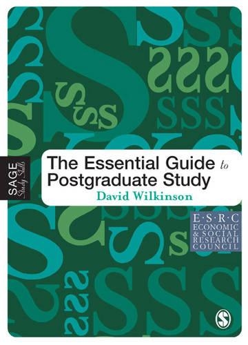 Бумажная книга «The Essential Guide to Postgraduate Study», автор Дэвид Уилкинсон - фото №1