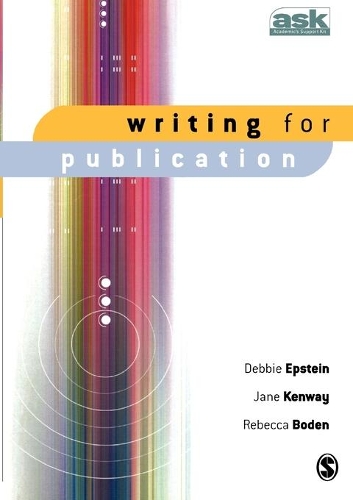 Паперова книга «Writing for Publication», авторів Деббі Епштейн, Джейн Кенвей, Ребекка Боден - фото №1