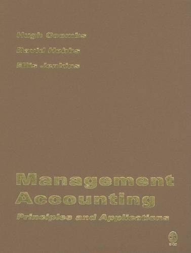 Паперова книга «Management Accounting: Principles and Applications», авторів Девід Гоббс, Елліс Дженкінс, Х'ю Кумбс - фото №1