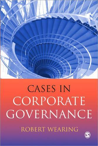 Бумажная книга «Cases in Corporate Governance», автор Роберт Виринг - фото №1