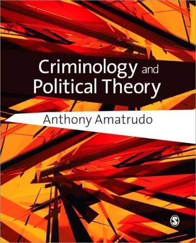 Бумажная книга «Criminology and Political Theory», автор Энтони Аматрудо - фото №1