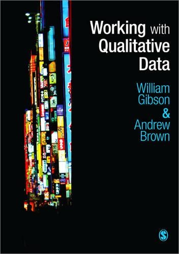 Бумажная книга «Working with Qualitative Data», авторов Эндрю Браун, Уильям Гибсон - фото №1