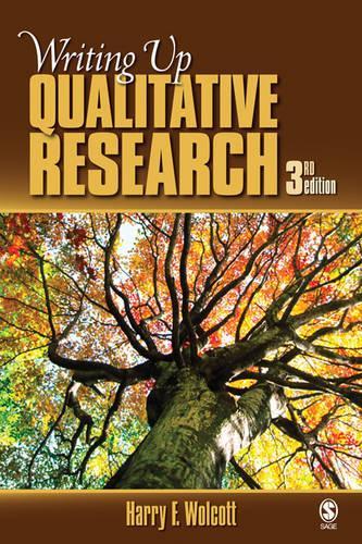 Бумажная книга «Writing Up Qualitative Research», автор Гарри Ф. Уолкотт - фото №1