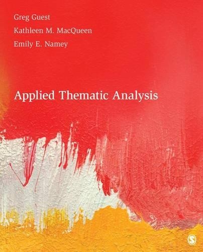 [object Object] «Applied Thematic Analysis», авторів Емілі Е. Намі, Грег Гост, Кетлін М. Маккуїн - фото №1