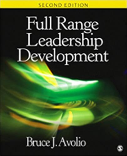 Паперова книга «Full Range Leadership Development», автор Брюс Дж. Аволіо - фото №1