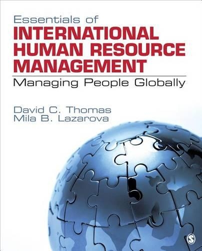 Паперова книга «Essentials of International Human Resource Management: Managing People Globally», авторів Девід К. Томас, Міла Б. Лазарова - фото №1