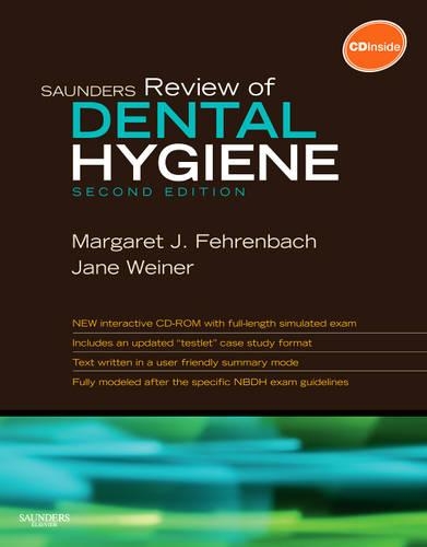 Паперова книга «Saunders Review of Dental Hygiene», авторів Джейн Вайнер, Маргарет Дж. Ференбах - фото №1