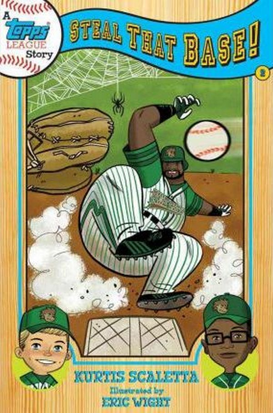 Бумажная книга «A Topps League Story. Book Two. Steal That Base!», автор Кёртис Скалетта - фото №1