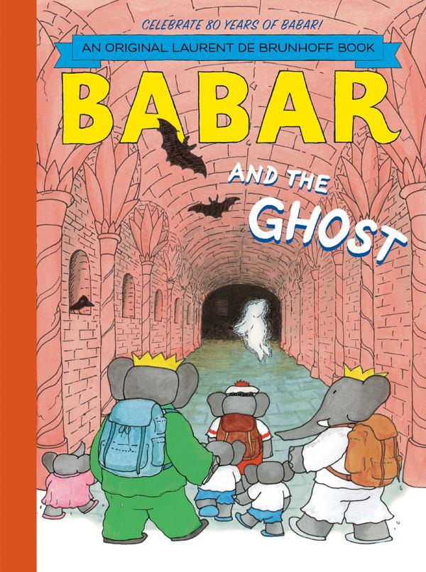 Паперова книга «Babar and the Ghost», автор Лорен де Брюнгофф - фото №1