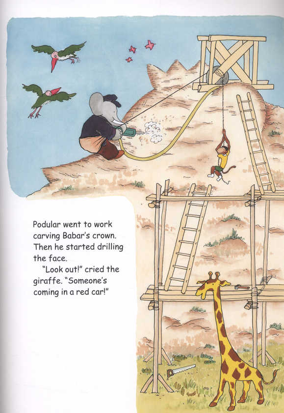 Бумажная книга «Babar's Birthday Surprise», автор Лорен де Брюнхофф - фото №1