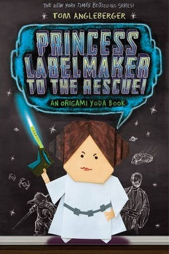 Бумажная книга «Princess Labelmaker to the Rescue! An Origami Yoda Book», автор Том Энглбергер - фото №1