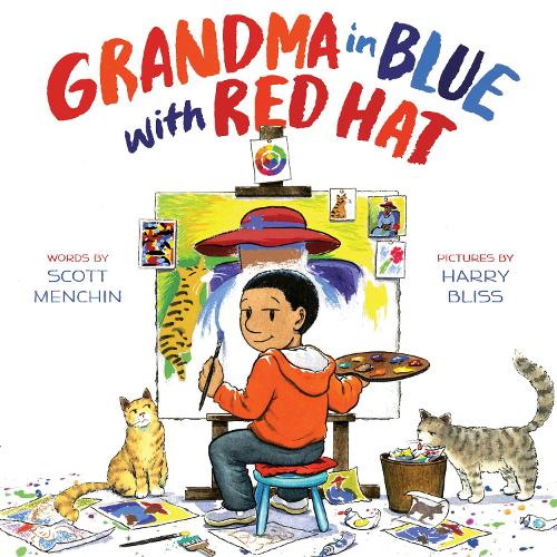 Паперова книга «Grandma in Blue with Red Hat», автор Скотт Менчін - фото №1