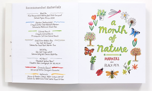 Паперова книга «Draw Every Day, Draw Every Way (Guided Sketchbook)», автор Дженніфер Льюїс - фото №1