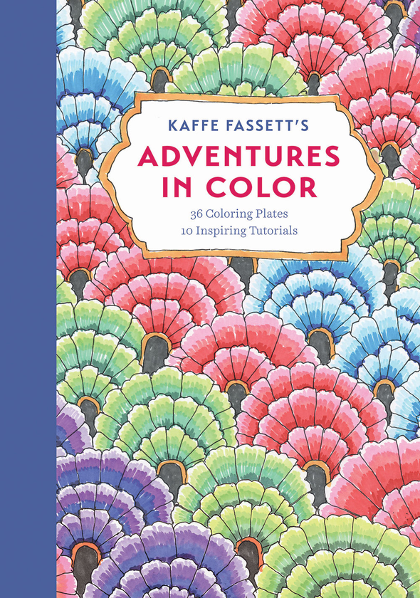Бумажная книга «Kaffe Fassetts Adventures in Color (Adult Coloring Book): 36 Colo» - фото №1