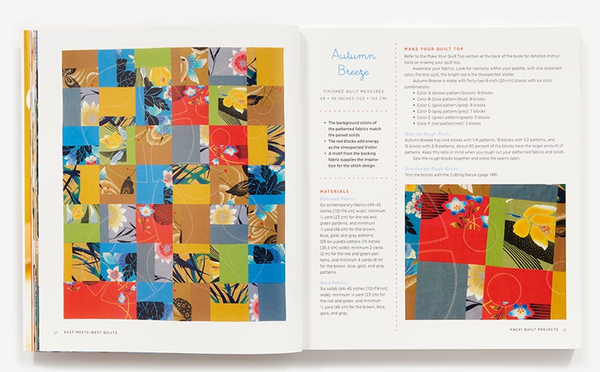 Бумажная книга «East-Meets-West Quilts. Explore Improv with Japanese-Inspired Designs», автор Патрисия Белья - фото №1