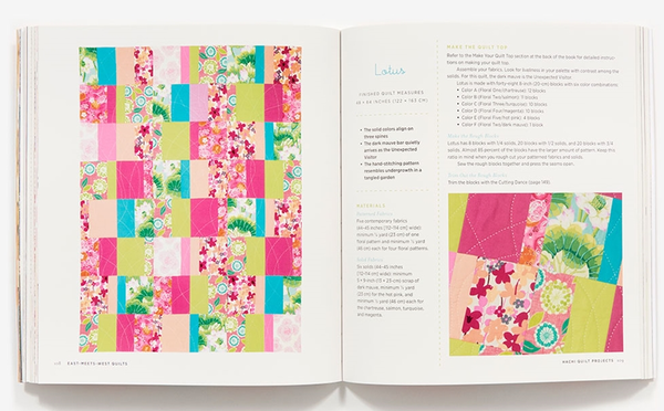 Бумажная книга «East-Meets-West Quilts. Explore Improv with Japanese-Inspired Designs», автор Патрисия Белья - фото №1