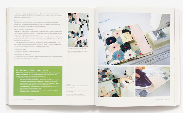 Бумажная книга «East-Meets-West Quilts. Explore Improv with Japanese-Inspired Designs», автор Патрисия Белья - фото №1