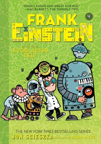 Бумажная книга «Frank Einstein and the EvoBlaster Belt (Frank Einstein series #4)» - фото №1
