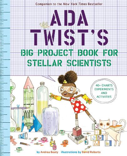 Бумажная книга «Ada Twist's Big Project Book for Stellar Scientists», автор Андреа Бити - фото №1