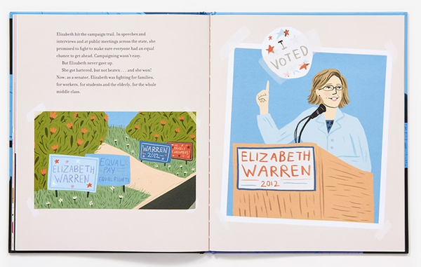 Бумажная книга «Elizabeth Warren: Nevertheless, She Persisted» - фото №1