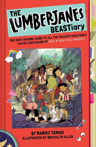 Паперова книга «The Lumberjanes BEASTiary: The Most Amazing Guide to All the Coolest Creatures You've Ever Heard Of and a Few You Haven’t», автор Маріко Тамакі - фото №1
