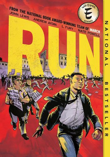Паперова книга «Run: Eisner Award Winner for Best Graphic Memoir», авторів Ендрю Айдін, Джон Льюїс - фото №1