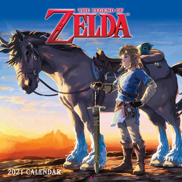 Бумажная книга «Legend of Zelda 2021 Wall Calendar» - фото №1
