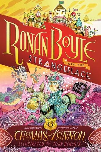 Бумажная книга «Ronan Boyle Into the Strangeplace (Ronan Boyle #3)», автор Томас Леннон - фото №1
