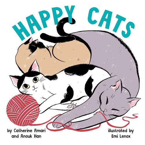 Паперова книга «Happy Cats», авторів Анук Хан, Кетрін Амарі - фото №1