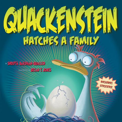 Паперова книга «Quackenstein Hatches a Family», автор Судіпта Бардхан-Куаллен - фото №1
