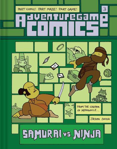 Паперова книга «Adventuregame Comics: Samurai vs. Ninja (Book 3): An Interactive Graphic Novel», автор Джейсон Шига - фото №1