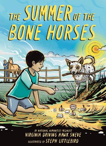 Бумажная книга «The Summer of the Bone Horses: A Chapter Book», автор Вирджиния Драйвинг Хок Снейв - фото №1