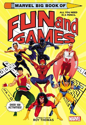 Бумажная книга «Marvel Big Book of Fun and Games», автор Марвел Энтертейнмент - фото №1