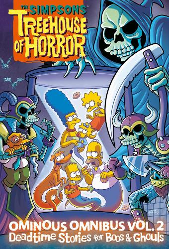Бумажная книга «The Simpsons Treehouse of Horror Ominous Omnibus Vol. 2: Deadtime Stories for Boos & Ghouls» - фото №1
