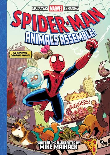 Бумажная книга «Spider-Man: Animals Assemble! (A Mighty Marvel Team-Up)», авторов Марвел Энтертейнмент, Майк Майхак - фото №1