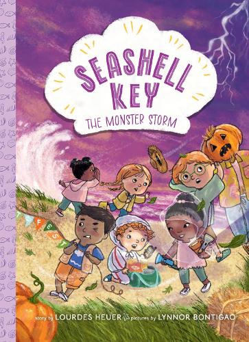 Паперова книга «The Monster Storm (Seashell Key #2): A Chapter Book», автор Лурдес Хойер - фото №1
