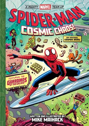 Паперова книга «Spider-Man: Cosmic Chaos! (A Mighty Marvel Team-Up #3)», автор Майк Майгак - фото №1