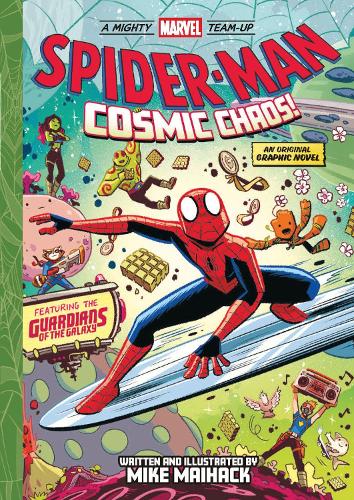 Бумажная книга «Spider-Man: Cosmic Chaos! (A Mighty Marvel Team-Up): An Original Graphic Novel», автор Майк Майхак - фото №1