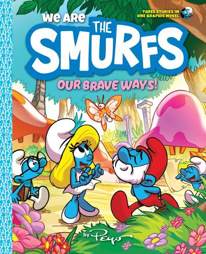 Бумажная книга «We Are the Smurfs: Our Brave Ways! (We Are the Smurfs Book 4): A Graphic Novel», автор Пейо - фото №1