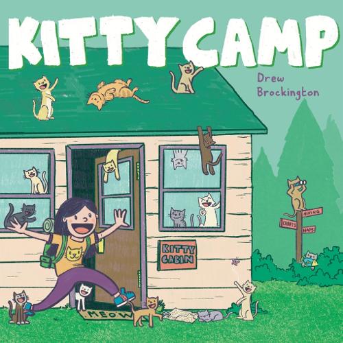 Бумажная книга «Kitty Camp: A Picture Book», автор Дрю Брокингтон - фото №1